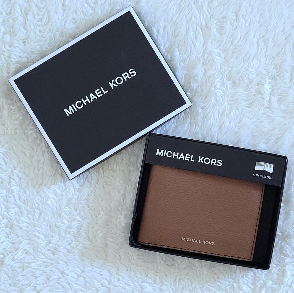 Michael Kors Slim Bifold✌️ "Andy"👨 Wallet - NIB - Picture 14 of 15